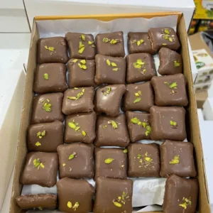 ÇİKOLATA KAPLI SÜTLÜ BOHÇA LOKUM